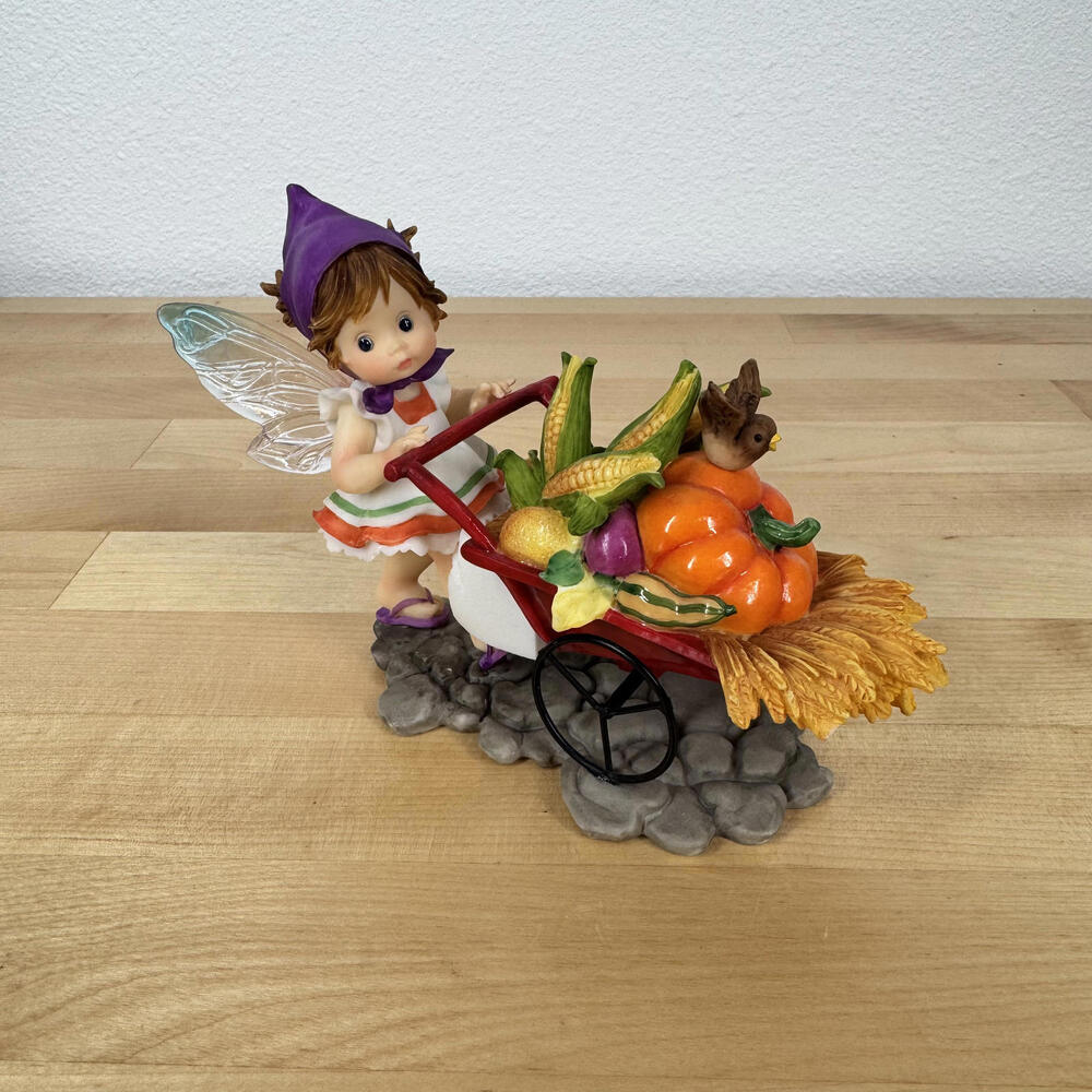 Decorative Fairy Figurine Bountiful Harvest Fairie Enesco 4010979